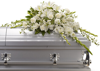 Bountiful Memories Casket Spray